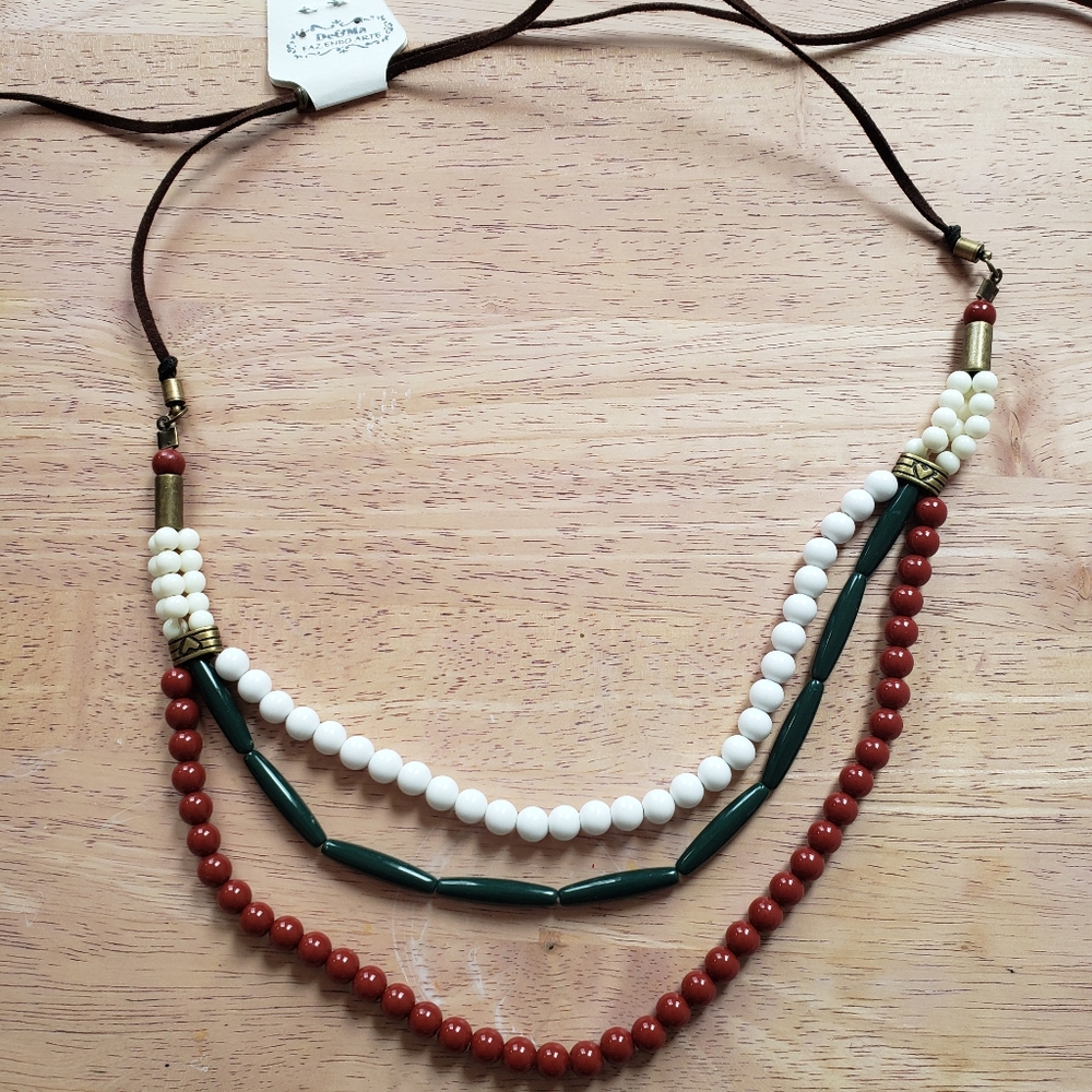 Elegant Multicolor Beaded Necklace